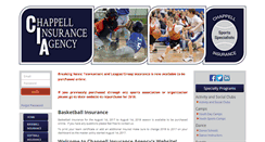Desktop Screenshot of chappellinsurance.com
